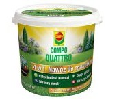 Compo nawóz do trawników quattro 4 w 1 4,5 kg