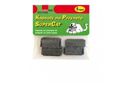 Przynęta do chwytacza żywołapki SuperCat 6 szt.