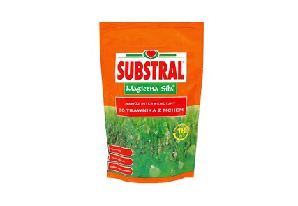 SUBSTRAL-Magiczna siła - nawóz do trawnika z mchem 350g