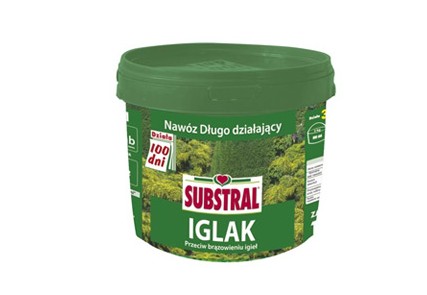 SUBSTRAL-Nawóz długo działający "100 dni" do iglaków, rododendronów i azalii 5kg
