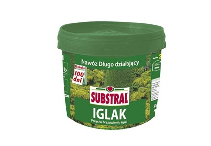 SUBSTRAL-Nawóz długo działający "100 dni" do iglaków, rododendronów i azalii 10kg