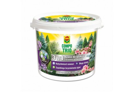 Compo Trio 3w1 Nawóz do iglaków 4,5kg